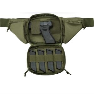 NWT Conceal Carry Tactical Fanny Pack One Size Fits Most Green Military Surplus